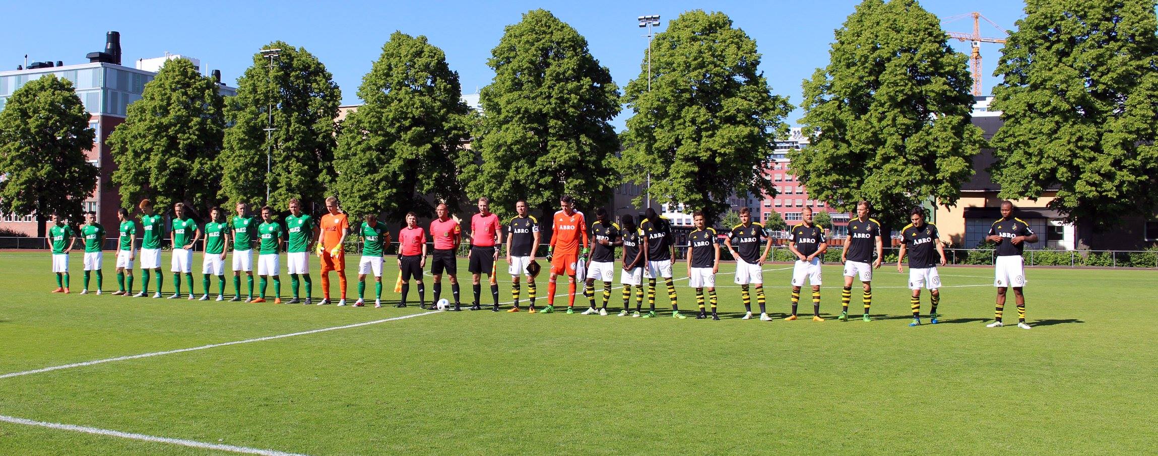 Wednesday 15 June 2016, kl 16:30  AIK - FC Flora 1-1 (0-0)  Kristinebergs IP, Stockholm