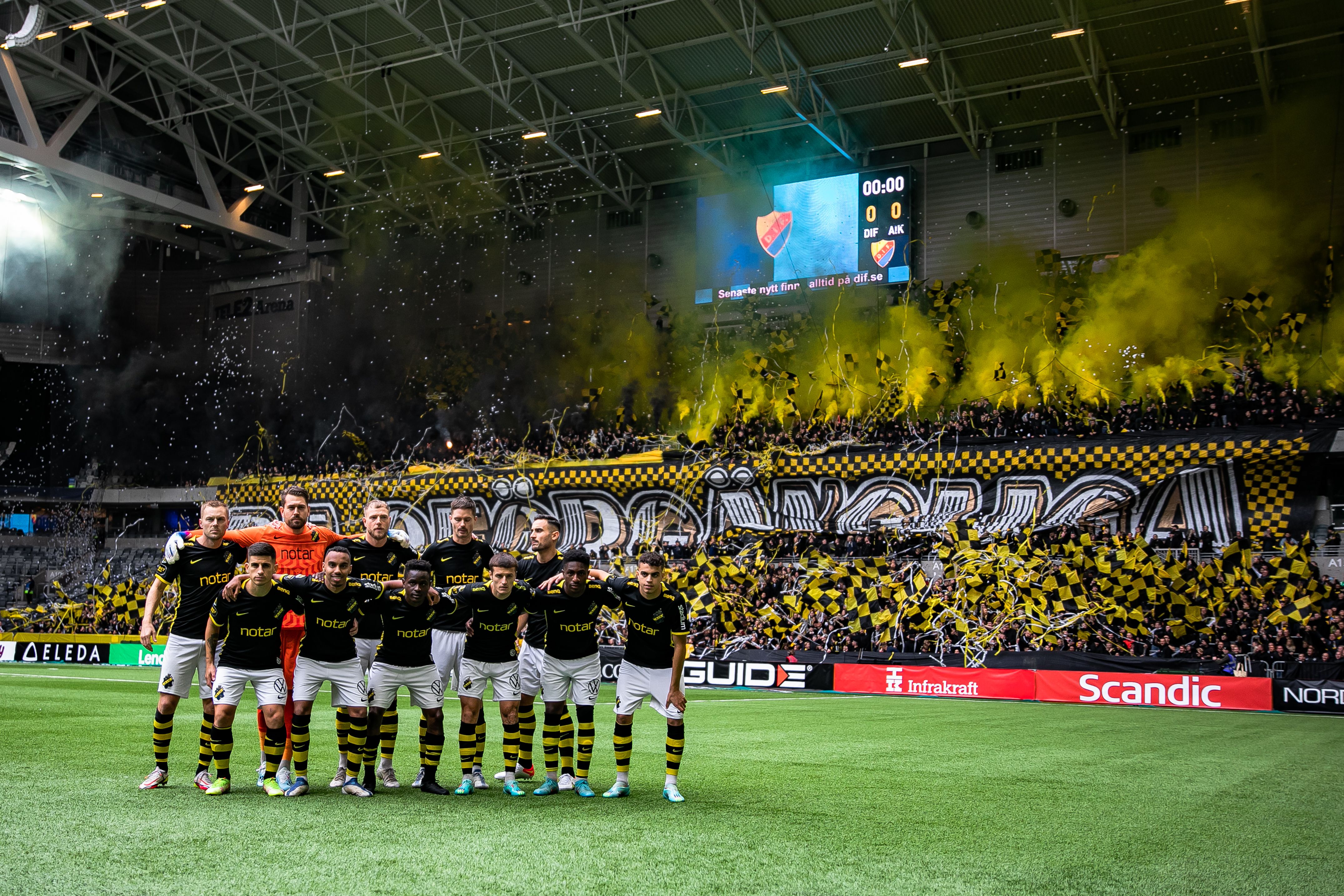 Sunday 16 October 2022, kl 15:00  Djurgårdens IF - AIK 1-2 (0-1)  Tele2 Arena, Stockholm