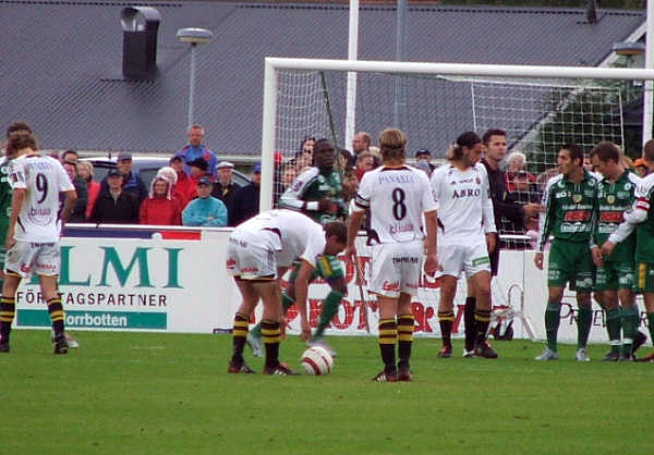 Sunday 4 September 2005, kl 16:00  Bodens BK - AIK 5-1 (3-0)  Björknäsvallen, Boden