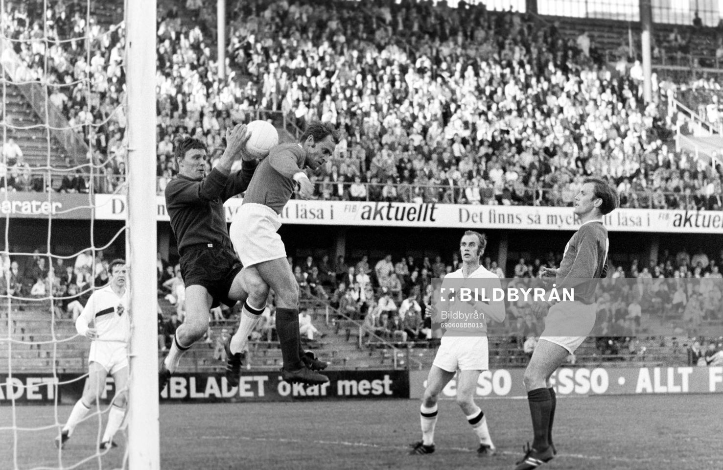Sunday 8 June 1969, kl 18:00  AIK - Åtvidabergs FF 0-1 (0-1)  Råsunda Fotbollstadion, Solna