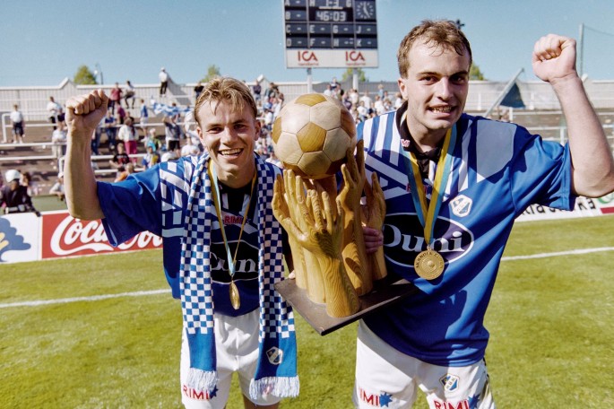 Thursday 25 May 1995, kl 15:00  Halmstads BK - AIK 3-1 (1-1)  Gamla Ullevi, Göteborg