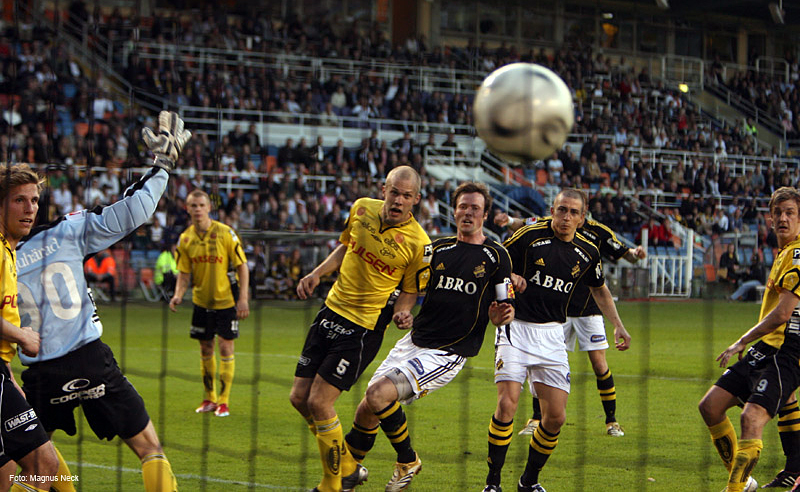 Monday 8 May 2006, kl 19:00  AIK - IF Elfsborg 2-2 (0-0)  Råsunda Fotbollstadion, Solna