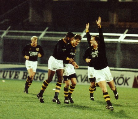 Thursday 12 September 1991, kl 19:00  AIK - IFK Norrköping 1-0 (1-0)  Råsunda Fotbollstadion, Solna
