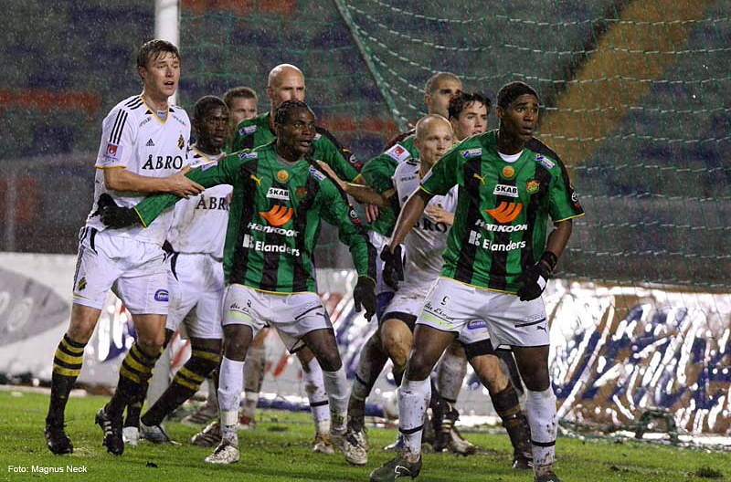 Monday 30 October 2006, kl 19:00  GAIS - AIK 0-0 (0-0)  Nya Ullevi, Göteborg