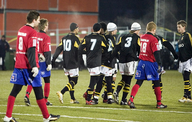 Tuesday 14 February 2006, kl 17:00  Nyköpings BIS - AIK 0-3 (0-1)  Rosvalla IP, Nyköping