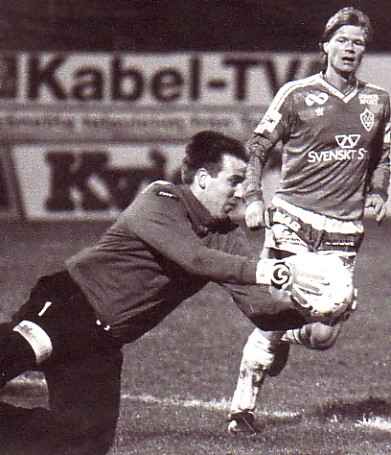Wednesday 4 April 1990, kl 19:00  AIK - IK Brage 1-0 (1-0)  Råsunda Fotbollstadion, Solna