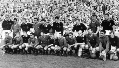 Sunday 27 November 1955  FC Barcelona - AIK 2-5 (0-2)  Camp de Les Corts, Barcelona