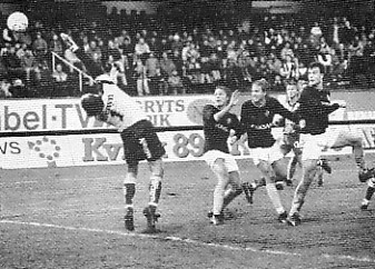 Sunday 9 April 1989, kl 18:00  AIK - GAIS 1-1 (0-0)  Råsunda Fotbollstadion, Solna