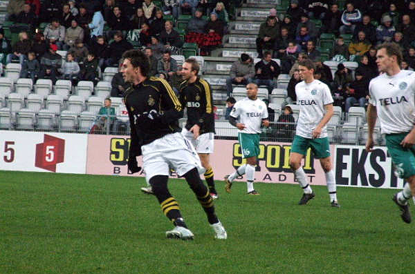 Sunday 10 December 2006, kl 15:00  Viborg FF - AIK 1-2 (0-1)  Viborg Stadion, Viborg