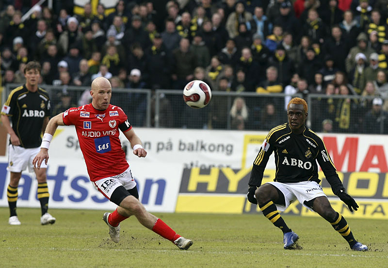 Monday 9 April 2007, kl 15:00  AIK - Kalmar FF 0-1 (0-1)  Råsunda Fotbollstadion, Solna