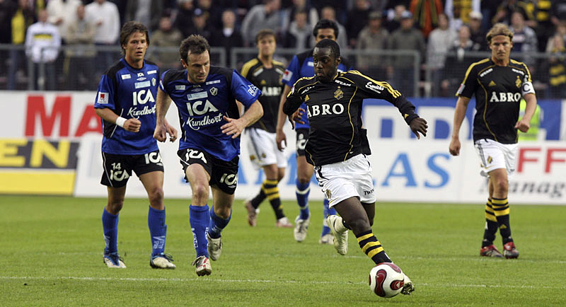 Monday 21 May 2007, kl 19:00  AIK - Halmstads BK 1-1 (1-0)  Råsunda Fotbollstadion, Solna