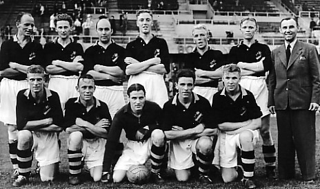 Sunday 3 August 1941, kl 18:00  AIK - Landskrona BoIS 1-2 (1-2)  Råsunda Fotbollstadion, Solna