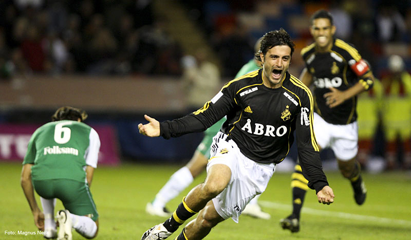 Monday 3 September 2007, kl 20:00  Hammarby IF - AIK 1-2 (1-0)  Råsunda Fotbollstadion, Solna