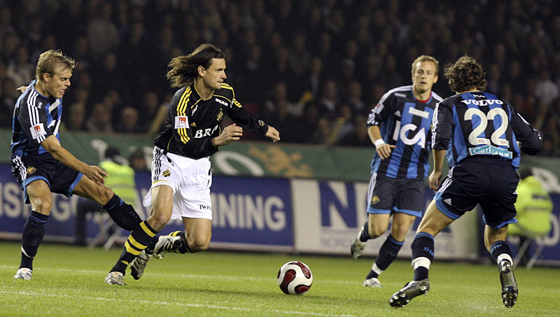 Monday 24 September 2007, kl 20:00  AIK - Djurgårdens IF 1-1 (0-0)  Råsunda Fotbollstadion, Solna