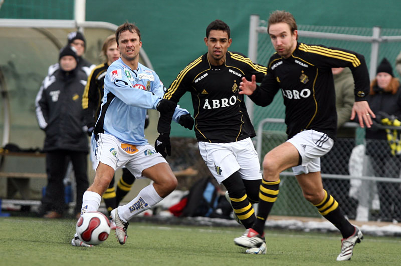 Saturday 3 March 2007, kl 14:00  AIK - Gefle IF 4-4 (1-2)  Skytteholms IP, Solna