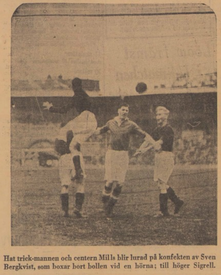 Wednesday 13 May 1936, kl 18:55  AIK - Chelsea FC 0-6 (0-4)  Stockholms stadion, Stockholm