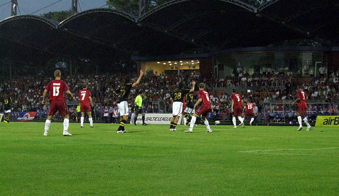 Thursday 16 August 2007, kl 19:45  FHK Liepājas Metalurgs - AIK 3-2 (2-0)  Daugavas stadions, Liepāja