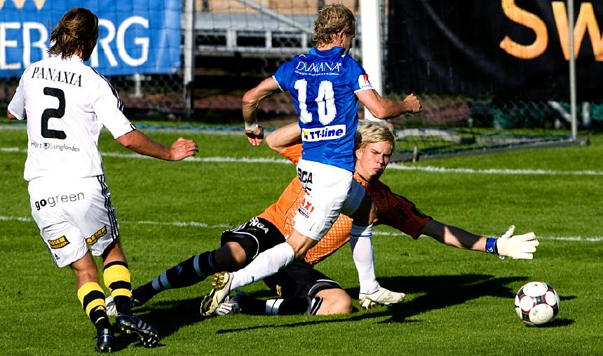 Saturday 30 August 2008, kl 16:00  Trelleborgs FF - AIK 2-0 (1-0)  Vångavallen, Trelleborg