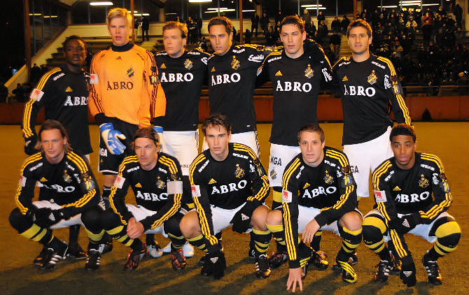 Tuesday 17 February 2009, kl 19:00  AIK - Syrianska FC 3-1 (2-1)  Skytteholms IP, Solna