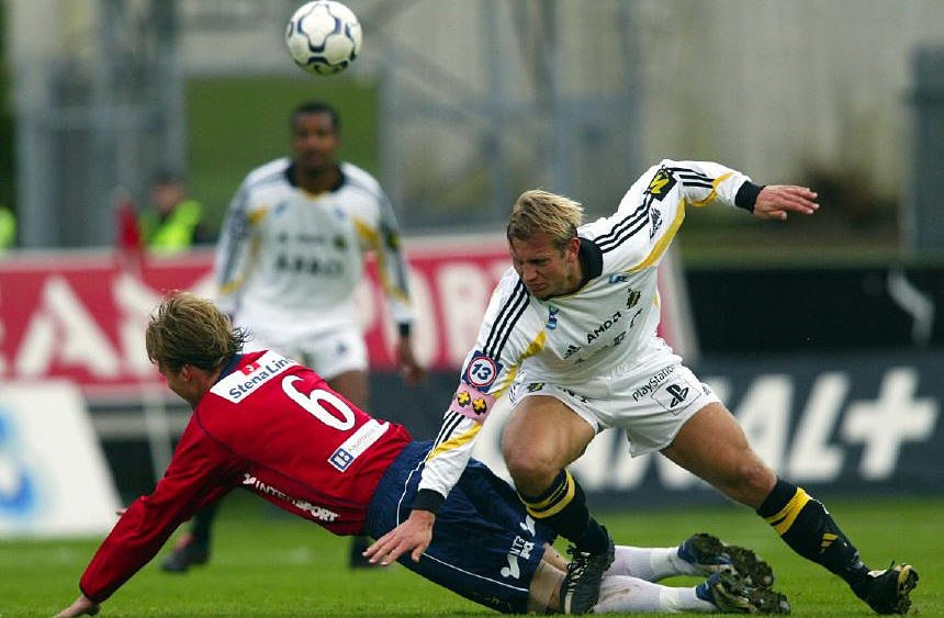Thursday 22 April 2004, kl 19:00  Örgryte IS - AIK 1-1 (1-1)  Gamla Ullevi, Göteborg
