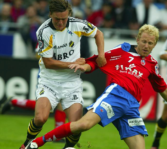 Monday 26 July 2004, kl 19:00  Helsingborgs IF - AIK 3-0 (0-0)  Olympia, Helsingborg