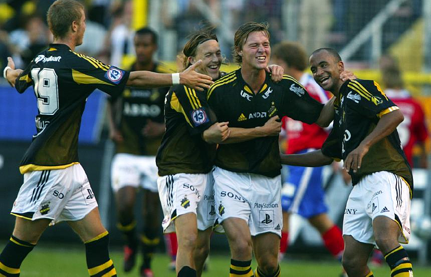 Sunday 29 August 2004, kl 17:00  AIK - Helsingborgs IF 2-2 (1-1)  Råsunda Fotbollstadion, Solna