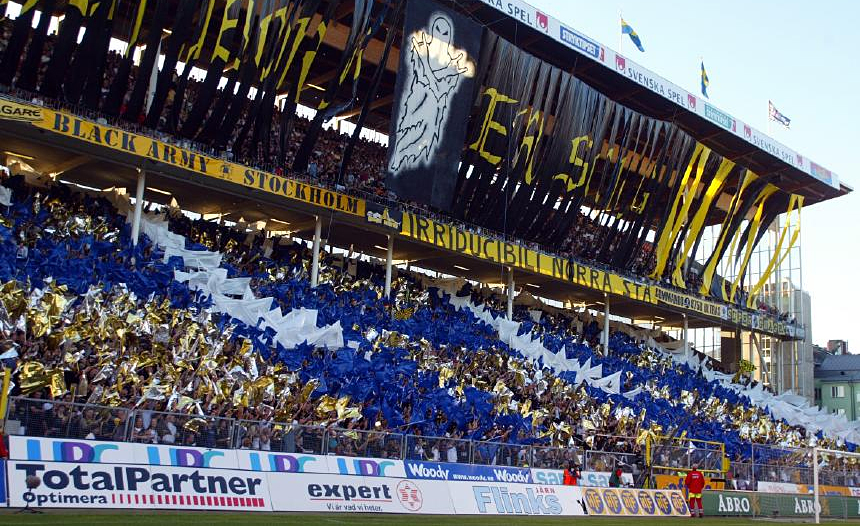 Monday 4 August 2003, kl 20:00  AIK - Hammarby IF 1-3 (0-2)  Råsunda Fotbollstadion, Solna