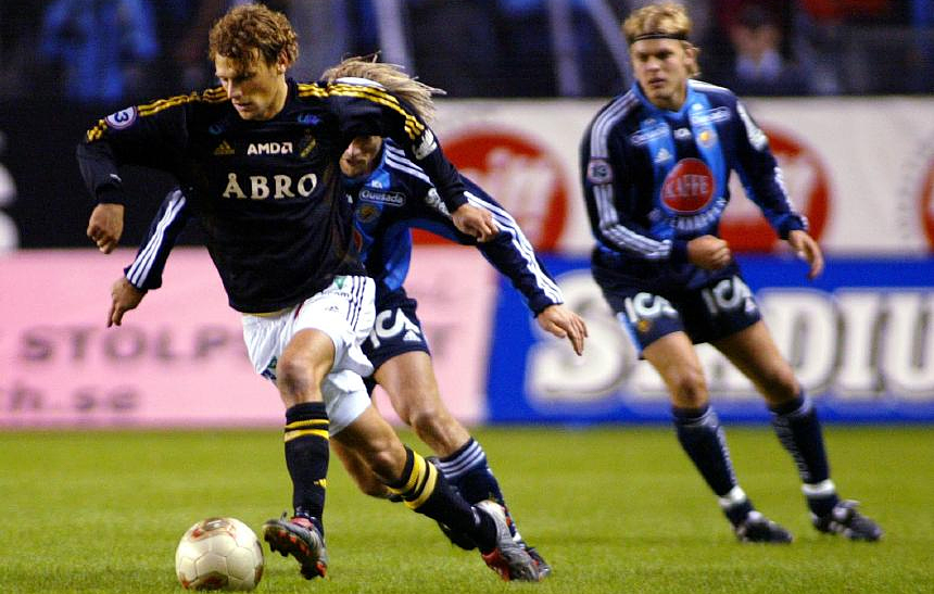 Monday 1 September 2003, kl 20:00  Djurgårdens IF - AIK 2-1 (1-1)  Råsunda Fotbollstadion, Solna
