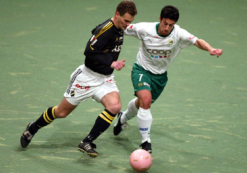 Wednesday 8 January 2003  AIK - Hammarby IF 1-2 (0-1)  Globen, Stockholm