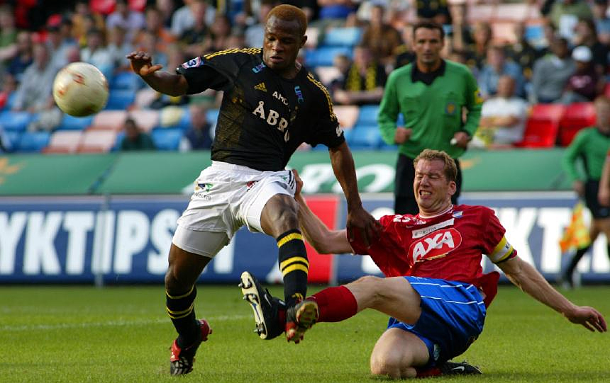 Thursday 26 June 2003, kl 19:00  AIK - Östers IF 3-0 (1-0)  Råsunda Fotbollstadion, Solna