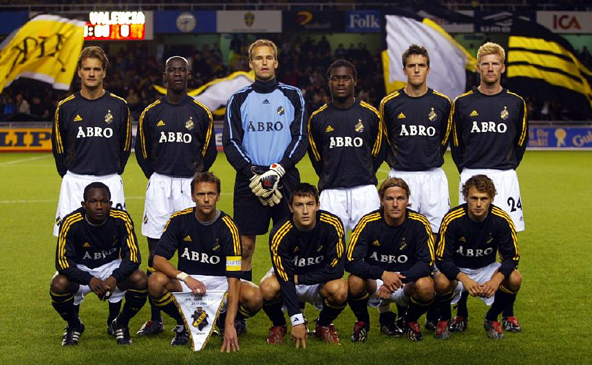 Wednesday 24 September 2003, kl 20:30  AIK - Valencia CF 0-1 (0-0)  Råsunda Fotbollstadion, Solna