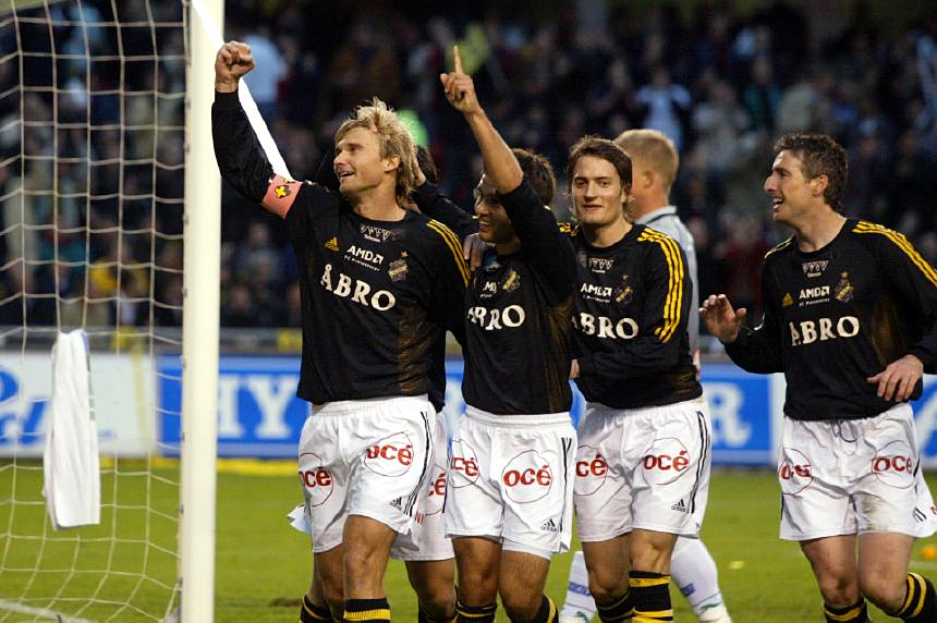 Thursday 2 May 2002, kl 20:00  AIK - Hammarby IF 2-2 (2-1)  Råsunda Fotbollstadion, Solna