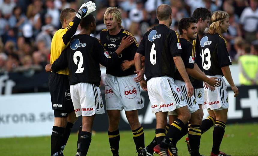 Monday 8 July 2002, kl 19:00  Landskrona BoIS - AIK 2-3 (2-1)  Landskrona IP, Landskrona