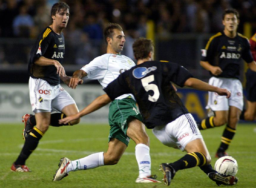 Monday 2 September 2002, kl 20:00  Hammarby IF - AIK 0-2 (0-1)  Råsunda Fotbollstadion, Solna