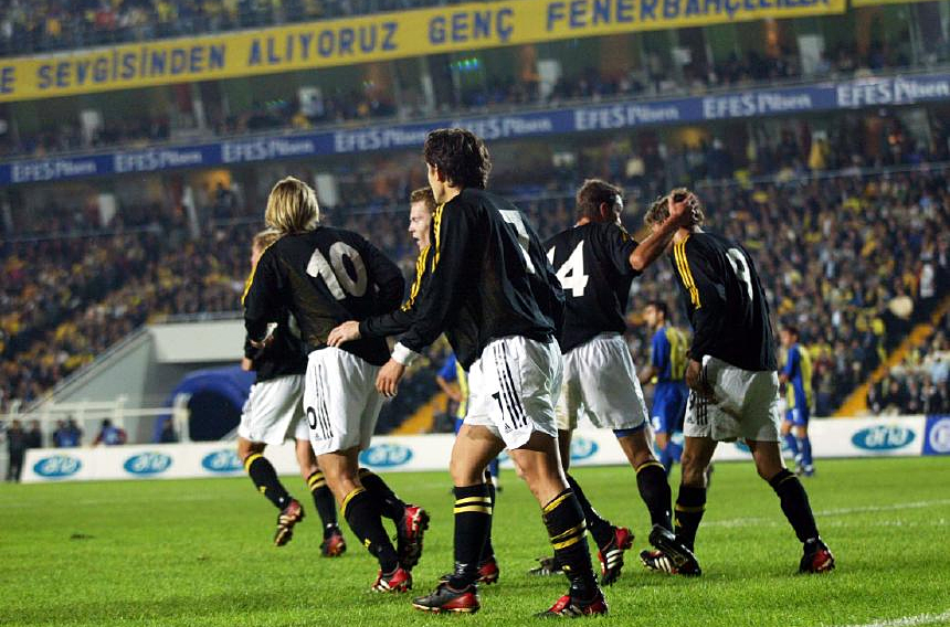Thursday 3 October 2002, kl 20:45  Fenerbahçe SK - AIK 3-1 (1-1)  Sükrü Saraçoglu, Istanbul