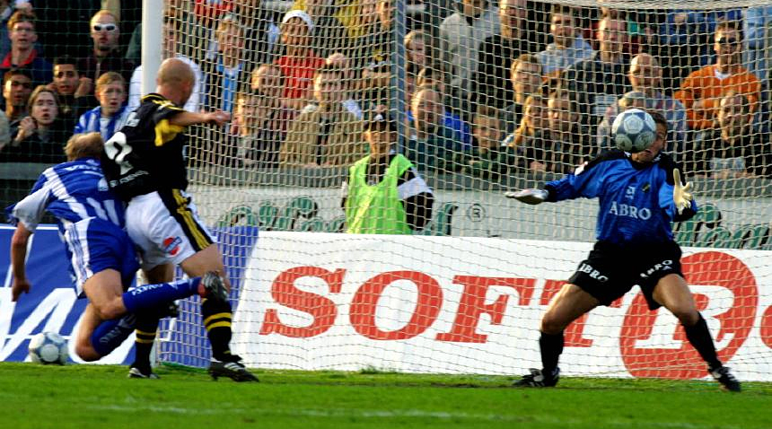 Monday 7 May 2001, kl 19:00  IFK Göteborg - AIK 1-0 (1-0)  Gamla Ullevi, Göteborg