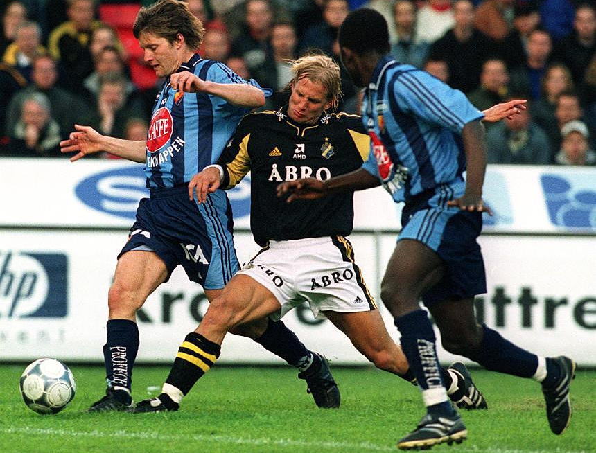 Tuesday 15 May 2001, kl 19:00  AIK - Djurgårdens IF 1-1 (1-0)  Råsunda Fotbollstadion, Solna