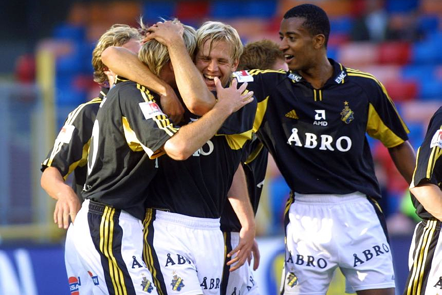 Wednesday 27 June 2001, kl 19:00  AIK - Örgryte IS 2-2 (2-1)  Råsunda Fotbollstadion, Solna