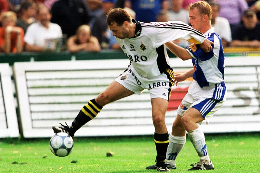 Saturday 4 August 2001, kl 16:00  Halmstads BK - AIK 2-2 (1-2)  Örjans Vall, Halmstad