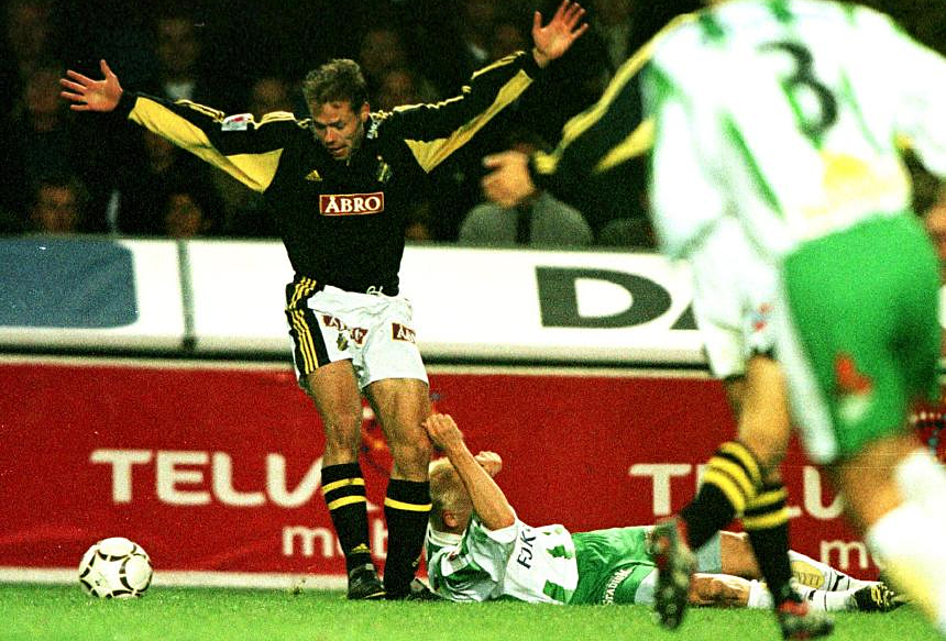 Thursday 21 September 2000, kl 19:00  Hammarby IF - AIK 0-2 (0-1)  Råsunda Fotbollstadion, Solna