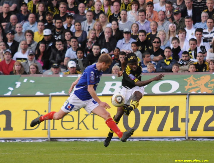 Monday 17 May 2010, kl 19:00  AIK - Åtvidabergs FF 4-1 (2-0)  Råsunda Fotbollstadion, Solna