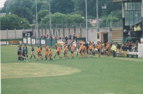 Saturday 16 June 2001, kl 16:00  Carmarthen Town AFC - AIK 0-0 (0-0)  Park Avenue, Aberystwyth