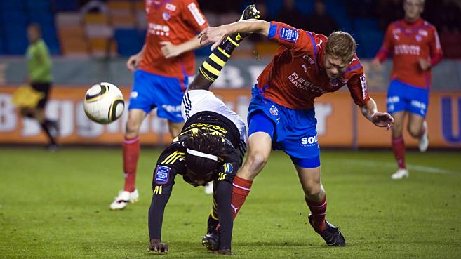 Monday 27 September 2010, kl 19:00  AIK - Helsingborgs IF 2-3 (1-1)  Råsunda Fotbollstadion, Solna