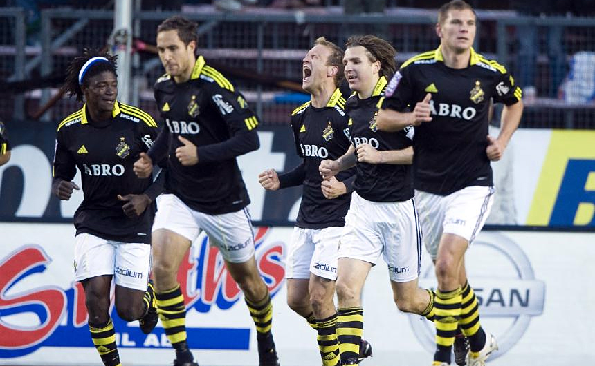 Saturday 16 October 2010, kl 16:00  AIK - Gefle IF 2-0 (0-0)  Råsunda Fotbollstadion, Solna