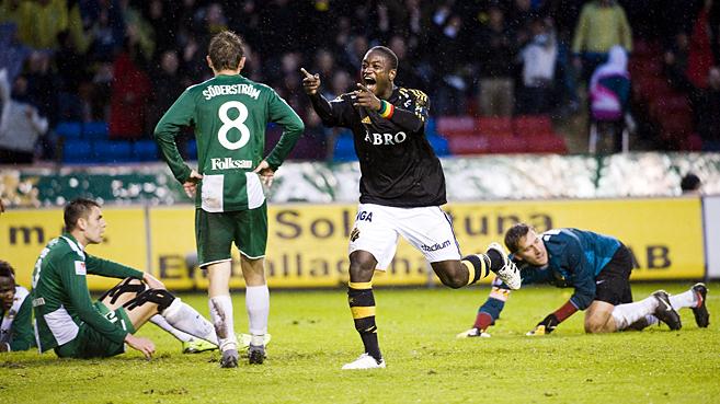 Thursday 28 May 2009, kl 20:00  AIK - Hammarby IF 1-0 (1-0)  Råsunda Fotbollstadion, Solna