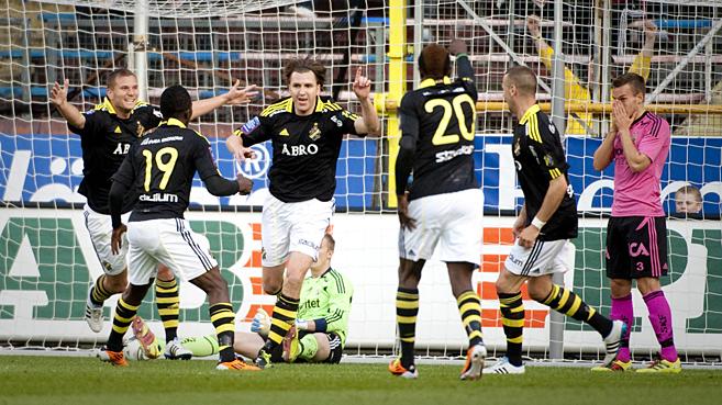 Thursday 21 April 2011, kl 19:00  AIK - IFK Göteborg 2-0 (1-0)  Råsunda Fotbollstadion, Solna