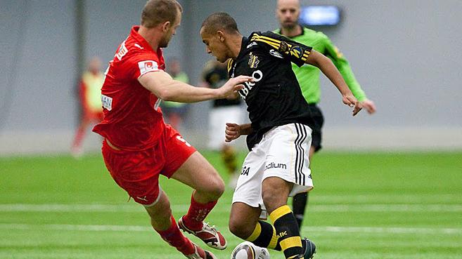 Saturday 20 February 2010, kl 14:00  AIK - Kalmar FF 1-3 (1-2)  Bosön, Lidingö