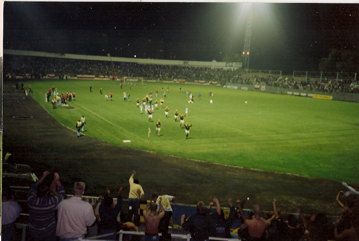 Tuesday 27 September 1994  SK Slavia Praha - AIK 2-2 (1-1)  Stadion Dr V Vacka (Eden), Prag