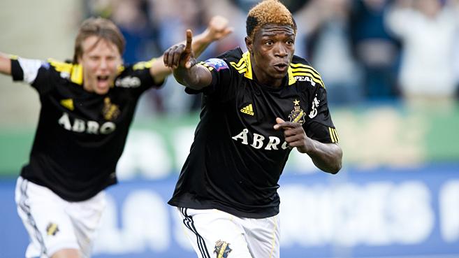 Sunday 12 June 2011, kl 19:00  AIK - Malmö FF 2-0 (1-0)  Råsunda Fotbollstadion, Solna