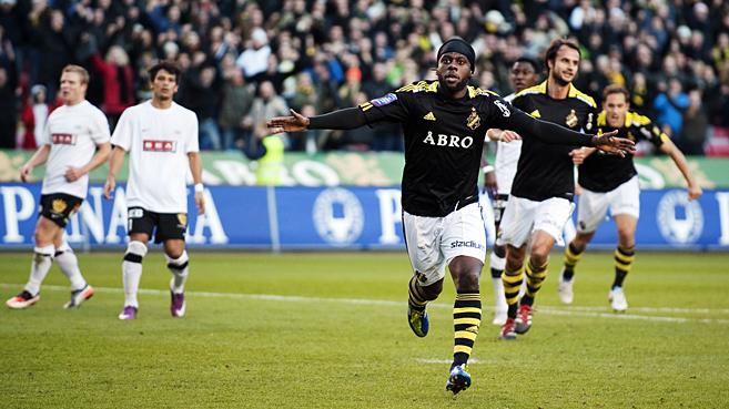 Sunday 16 October 2011, kl 16:30  AIK - BK Häcken 2-1 (2-1)  Råsunda Fotbollstadion, Solna